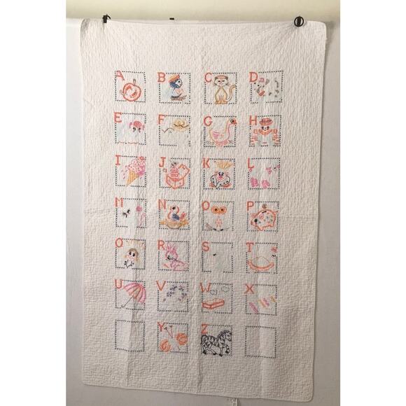 Abc baby blanket - Picture 2 of 10